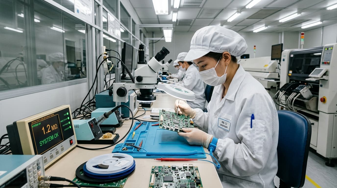 Giải pháp Kiểm soát Tĩnh điện trong nhà máy (ESD control)